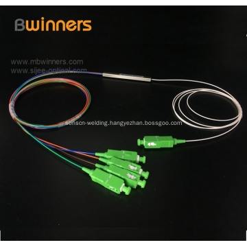 1X4 Steel Tube Pon Plc Fiber Optic Splitter